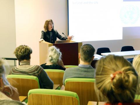 Gestir á ráðstefnu