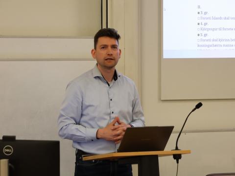 Málstofa um nauðsyn stjórnarskrárbreytinga vegna mögulegrar aðildar að ESB, 27. maí 2026